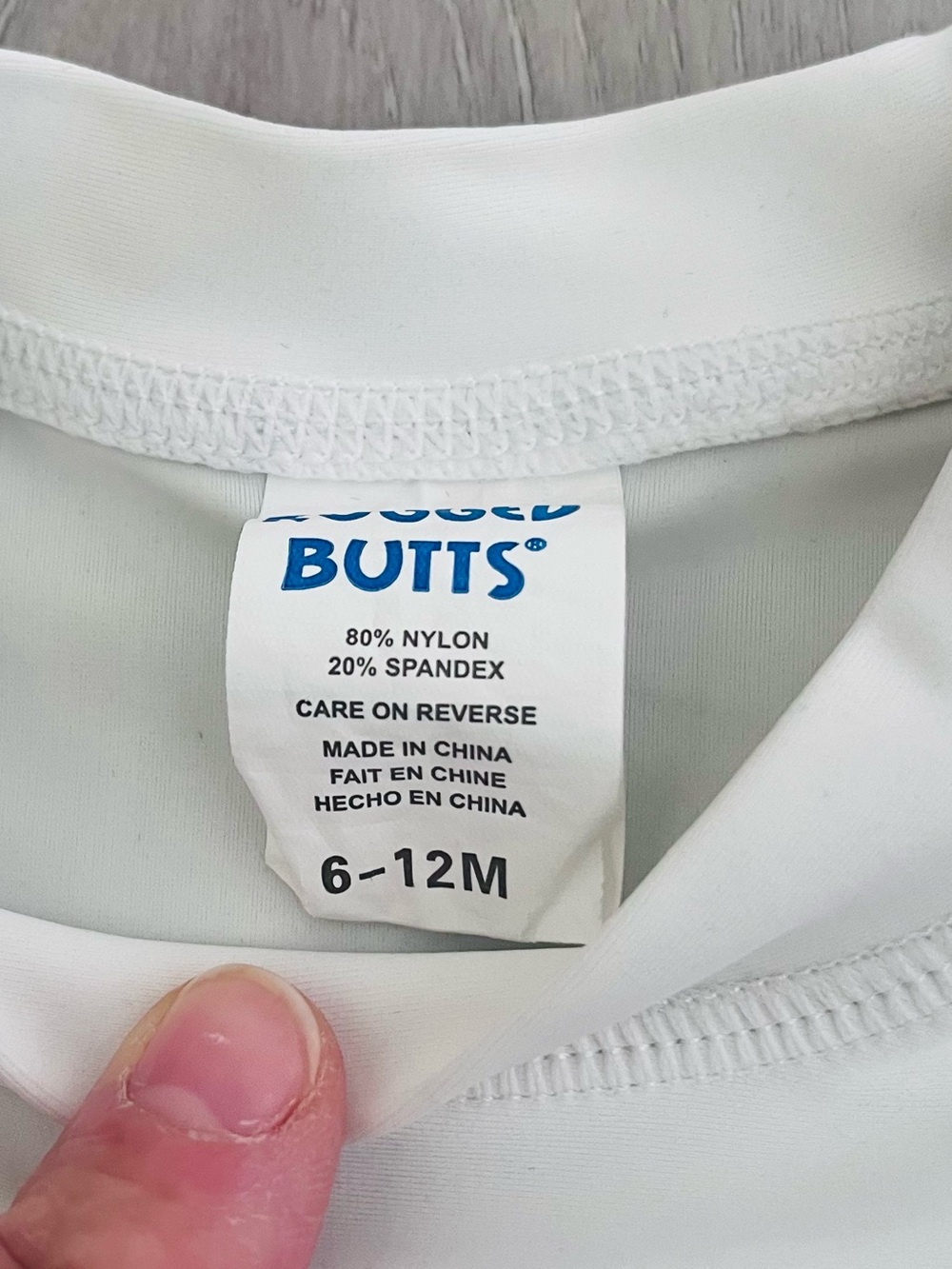 Rugged Butts boys swim trunks + rash guard - Picture 8 of 9